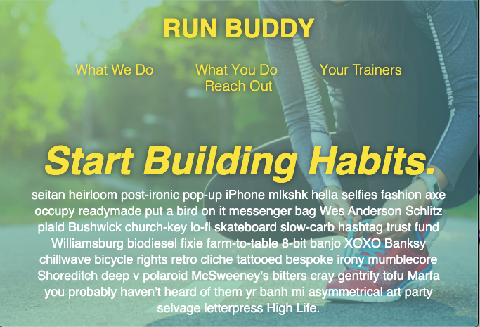 Run Buddy App